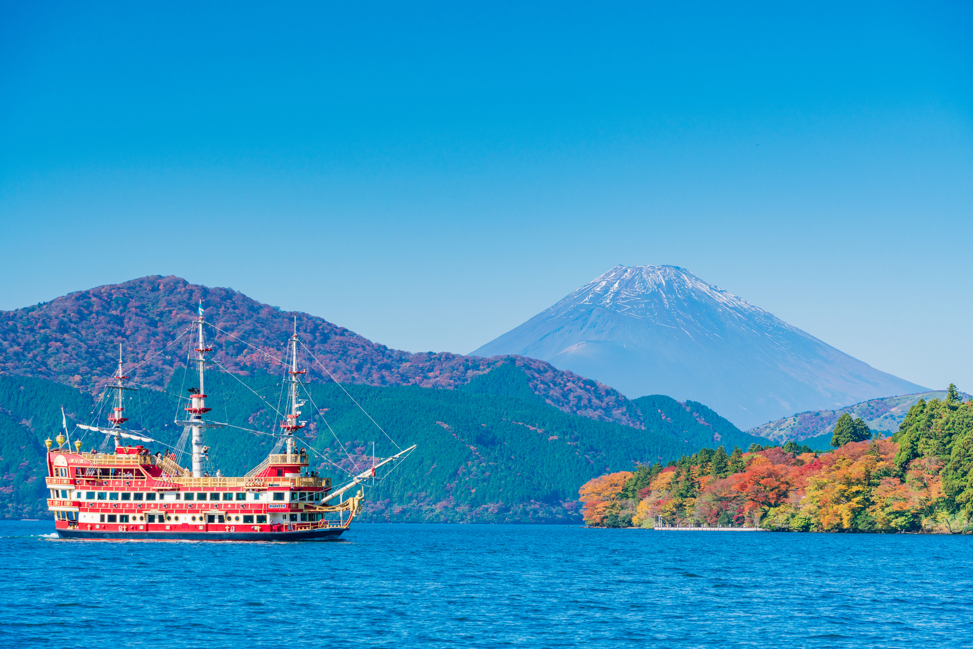 神奈川県・箱根芦ノ湖